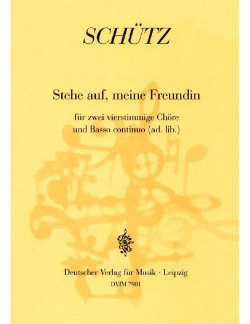 EDITION BREITKOPF Schütz - O Arise Now, My Dear One Swv Deest