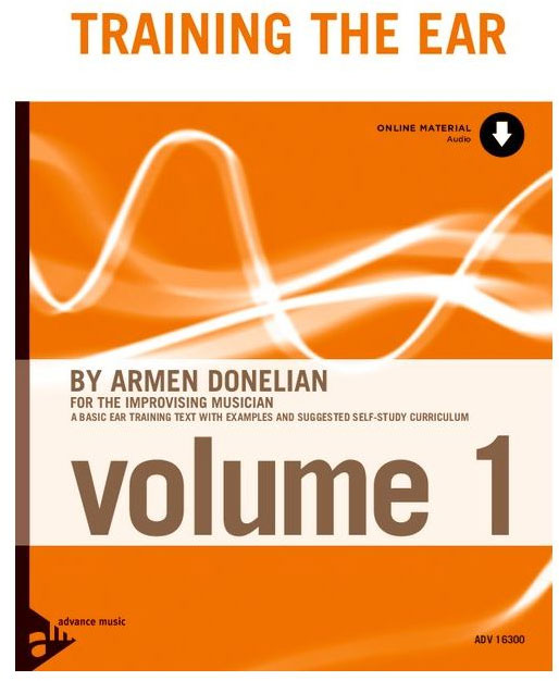 ADVANCE MUSIC DONELIAN A. - TRAINING THE EAR FOR THE IMPROVISATION MUSICIAN VOL 1 + 2 AUDIO