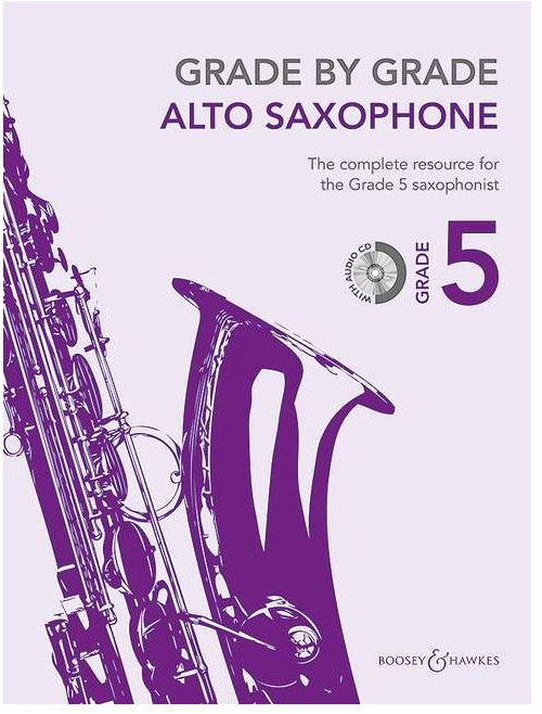 BOOSEY & HAWKES Grade by Grade - Saxophone alto 5