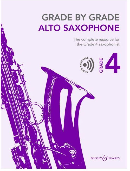 BOOSEY & HAWKES Grade by Grade - Alto Saxophone 4