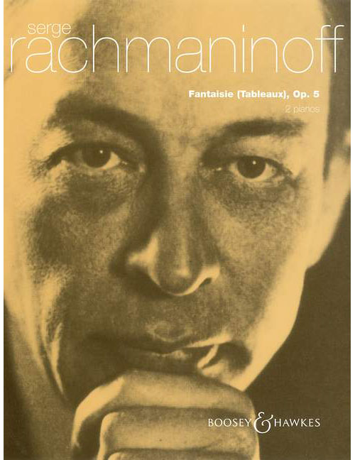 BOOSEY & HAWKES Rachmaninoff - Fantaisie (tableaux) Op. 5 - 2 Pianos (4 Hets)