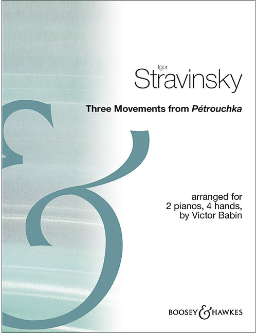 BOOSEY & HAWKES Stravinsky - Three Movements - 2 Pianos (4 Hets)
