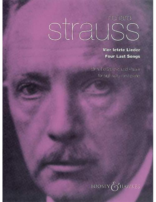 BOOSEY & HAWKES STRAUSS - FOUR LAST SONGS O. OP. AV 150 - HIGH VOICE ET ORCHESTRE