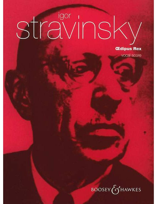 BOOSEY & HAWKES STRAVINSKY - OEDIPUS REX