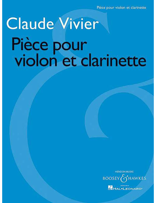 BOOSEY & HAWKES VIVIER CLAUDE - PIECE POUR VIOLON & VIOLONCELLE