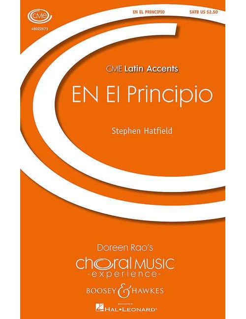 BOOSEY & HAWKES HATFIELD S. - EN EL PRINCIPIO - CHORALE