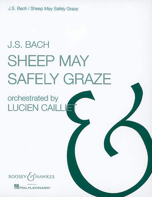 BOOSEY & HAWKES Bach - Sheep May Safely Graze - Orchestre