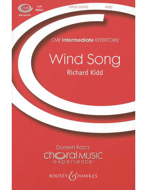 BOOSEY & HAWKES Kidd - Wind Song - 3-part Treble Voices (SSS)