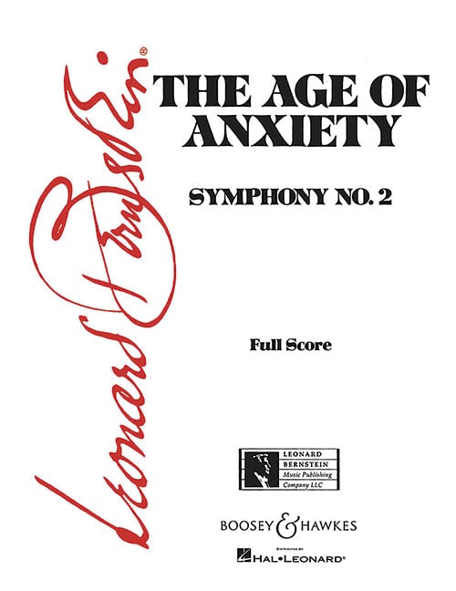 BOOSEY & HAWKES BERNSTEIN - AGE OF ANXIETY (SYMPHONY 2) - PIANO ET ORCHESTRE