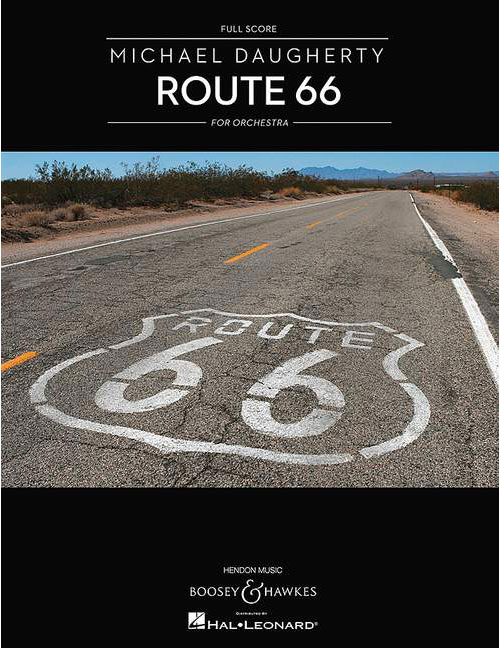 BOOSEY & HAWKES DAUGHERTY - ROUTE 66 - ORCHESTRE