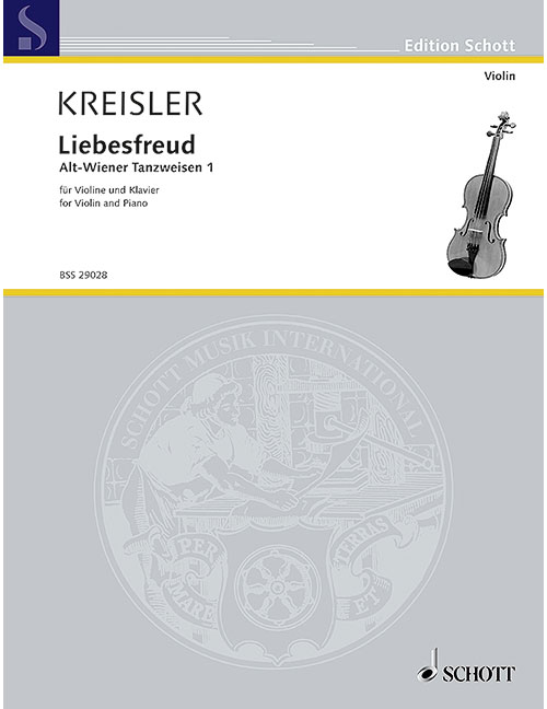 SCHOTT Kreisler - Liebesfreud No. 10 - Violon et Piano