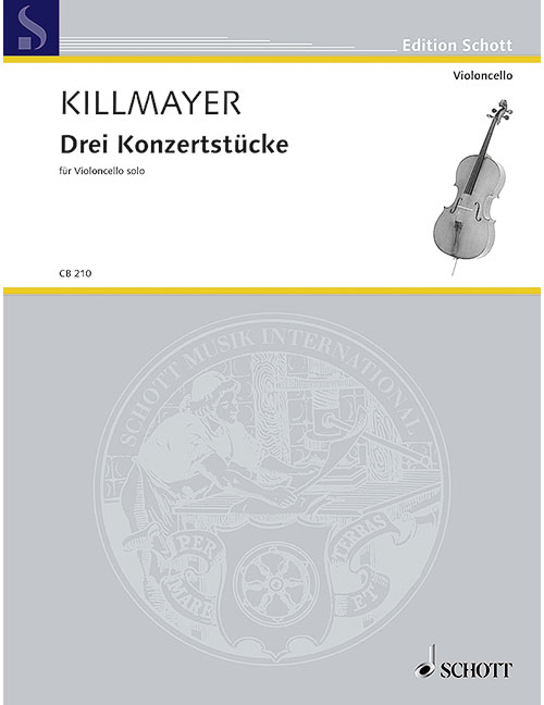 SCHOTT Killmayer - 3 Concert Pieces - Violoncelle