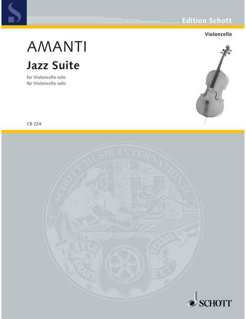 SCHOTT AMANTI LUCIO FRANCO - JAZZ SUITE - CELLO