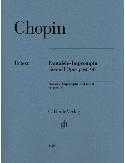 HENLE VERLAG CHOPIN - FANTAISIE-IMPROMPTU - PIANO