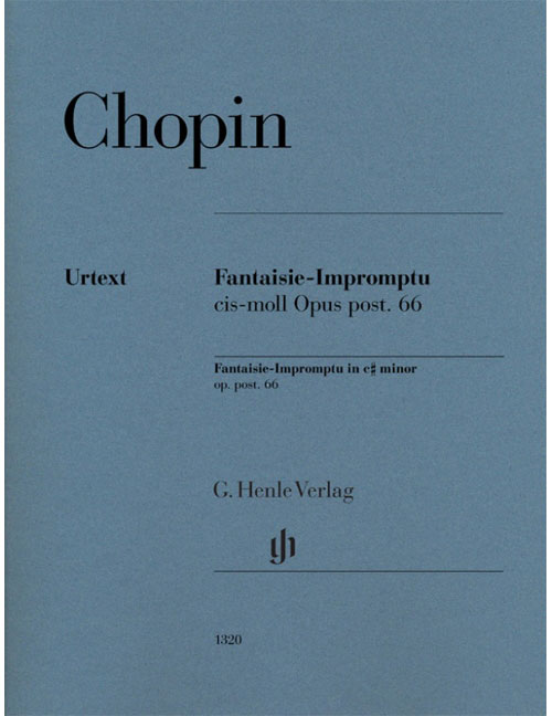 HENLE VERLAG Chopin - FANTAISIE-impromptu - Piano