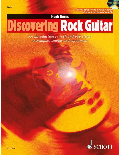 SCHOTT DISCOVERING ROCK GUITAR - GUITARE