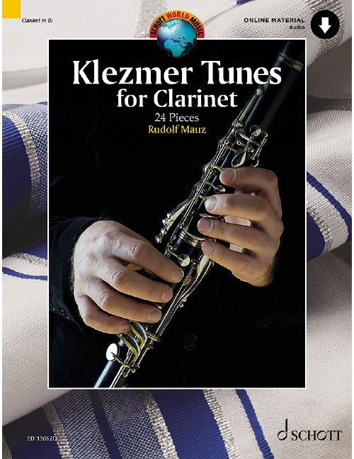 SCHOTT Klezmer Tunes For Clarinette - Clarinette et Piano
