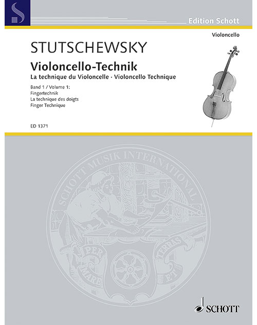 SCHOTT STUTSCHEWSKY JOACHIM - VIOLONCELLO TECHNIQUE BAND 1 - CELLO