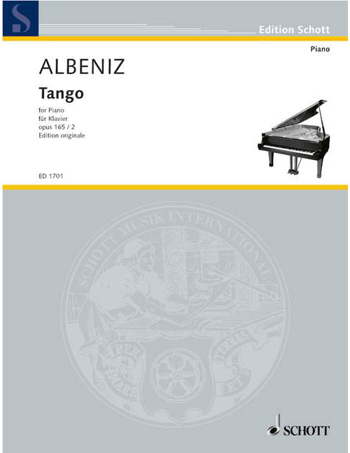 SCHOTT ALBÉNIZ - TANGO OP. 165/2 - PIANO