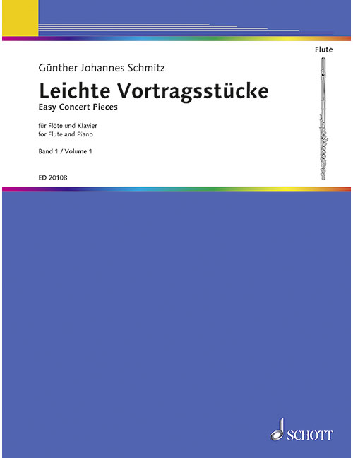 SCHOTT Schmitz - Easy Concert Pieces - Flute et Piano
