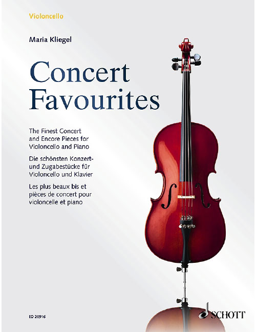 SCHOTT CONCERT FAVOURITES - VIOLONCELLE