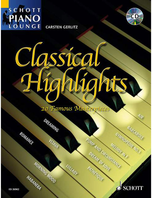 SCHOTT CLASSICAL HIGHLIGHTS - PIANO