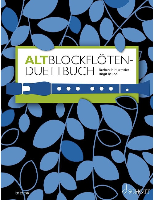SCHOTT ALTBLOCKFLÖTEN-DUETTBUCH - 2 TREBLE FLUTE A BEC