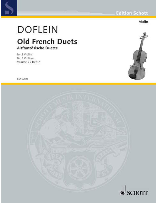 SCHOTT Anciens Duos Francais - 2 Violons