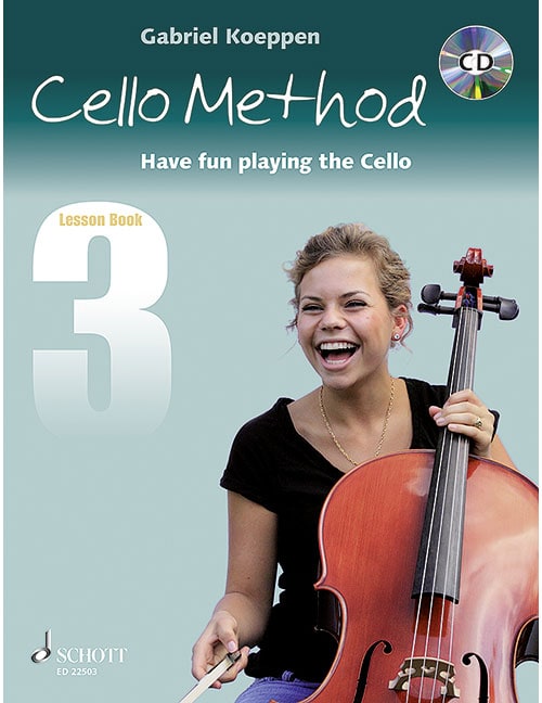 SCHOTT CELLO METHOD: LESSON BOOK 3 LIVRE 3 - VIOLONCELLE