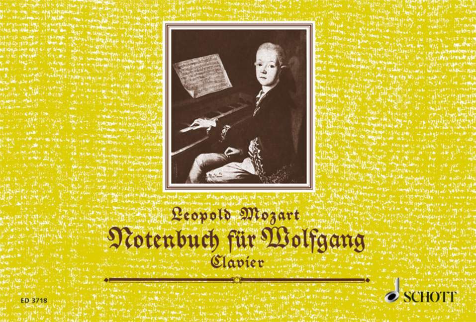 SCHOTT MOZART - CAHIER DE MUSIQUE POUR WOLFGANG - PIANO