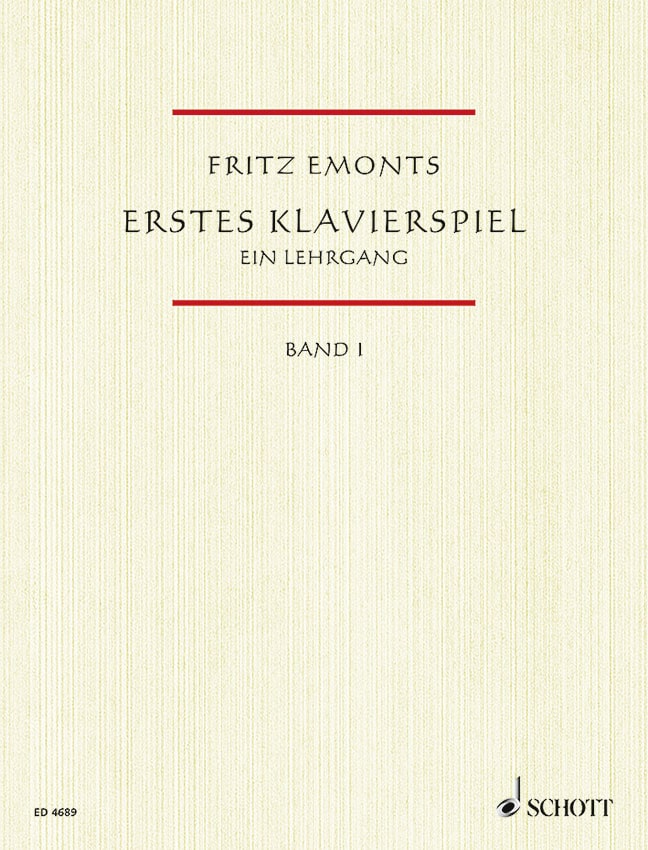 SCHOTT ERSTES KLAVIERSPIEL - PIANO