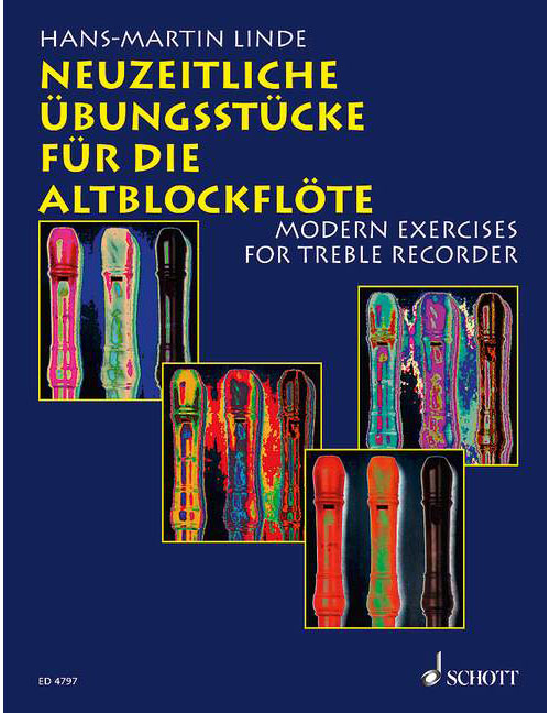 SCHOTT Linde - Modern Exercises For Treble Flute A Bec