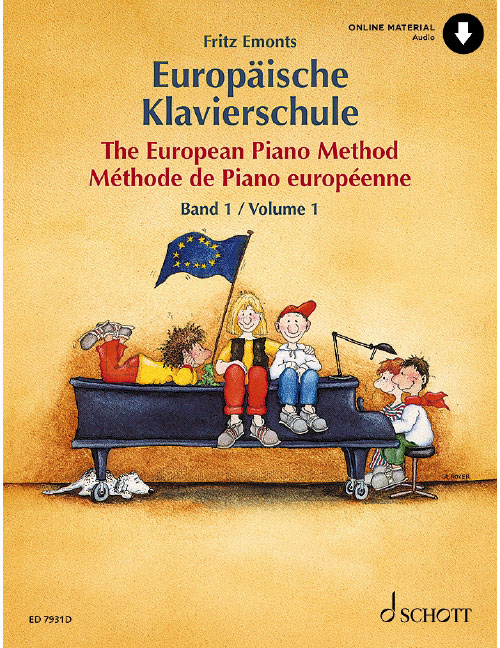 SCHOTT Méthode De Piano Européenne Vol. 1 - Piano