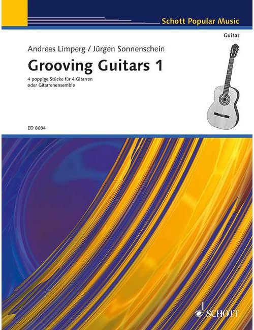 SCHOTT LIMPERG & SONNENSCHEIN - GROOVING GUITARS - 4 GUITARES