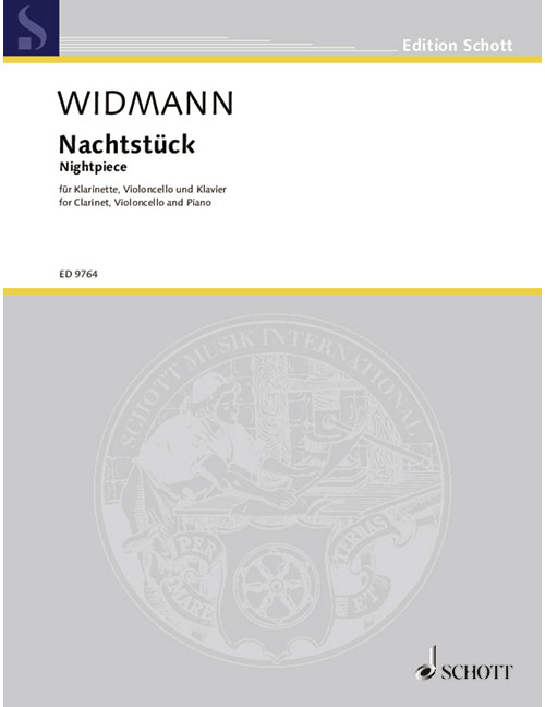 SCHOTT WIDMANN J. - NIGHTPIECE - MUSIQUE DE CHAMBRE