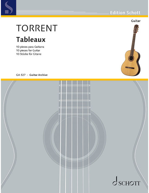 SCHOTT TORRENT JAUME - TABLEAUX - GUITAR