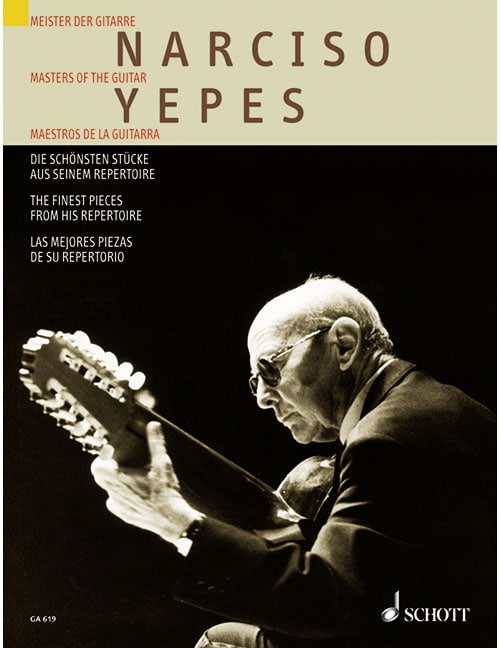 SCHOTT YEPES - LES PLUS BEAUX MORCEAUX DE SON RÉPERTOIRE - GUITARE