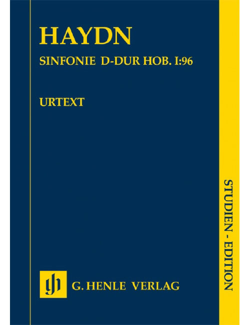 HENLE VERLAG HAYDN J. - SINFONIE D-DUR HOB. I:96 - SCORE