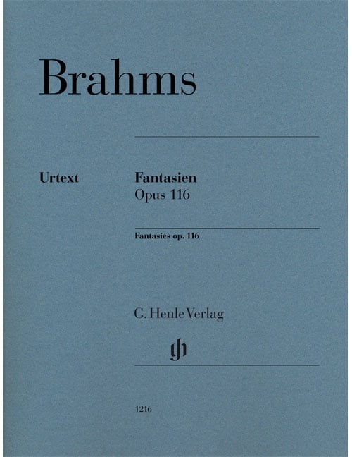 HENLE VERLAG BRAHMS - FANTASIES OP. 116 - PIANO