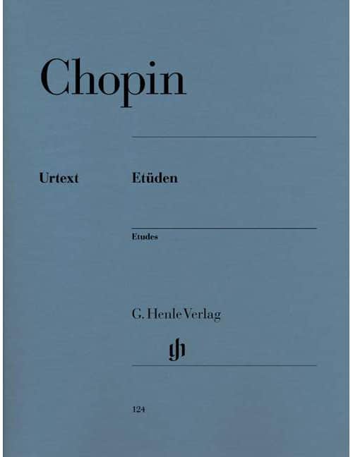 HENLE VERLAG CHOPIN - ETUDES - PIANO