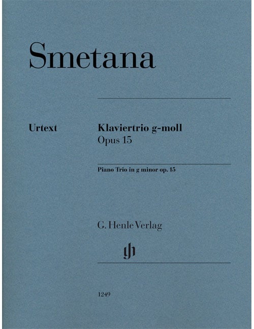 HENLE VERLAG SMETANA - PIANO TRIO OP. 15 - VIOLON, VIOLONCELLE, PIANO