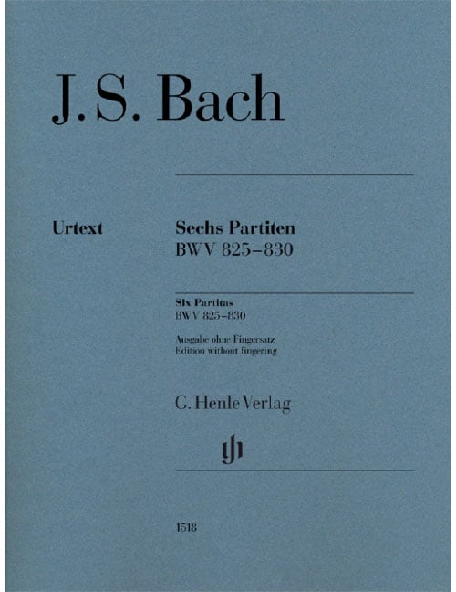 HENLE VERLAG BACH - SIX PARTITAS BWV 825-830 BWV 825-830 - PIANO