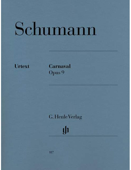 HENLE VERLAG SCHUMANN R. - CARNAVAL OP. 9