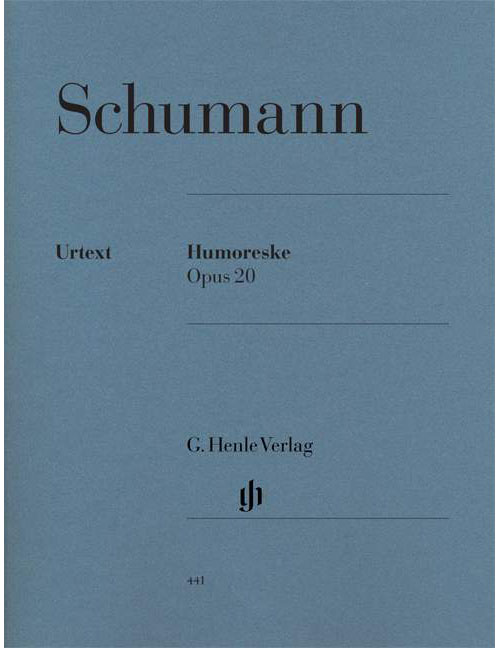 HENLE VERLAG SCHUMANN R. - HUMORESQUE B FLAT MAJOR OP. 20