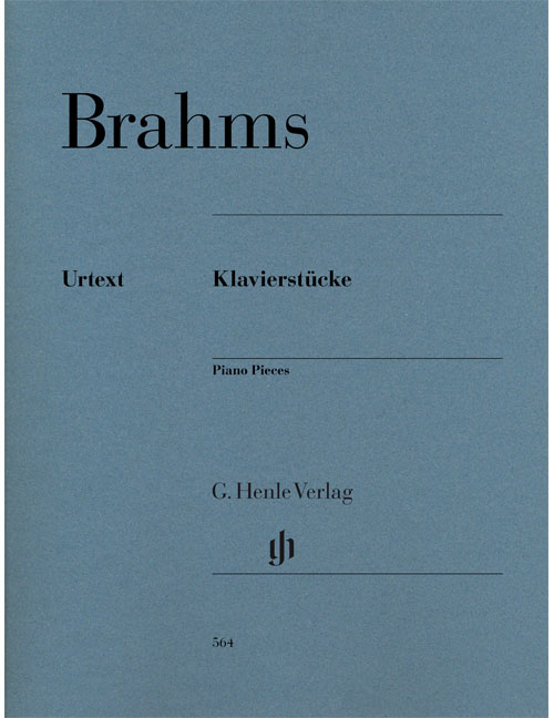 HENLE VERLAG BRAHMS J. - PIANO PIECES