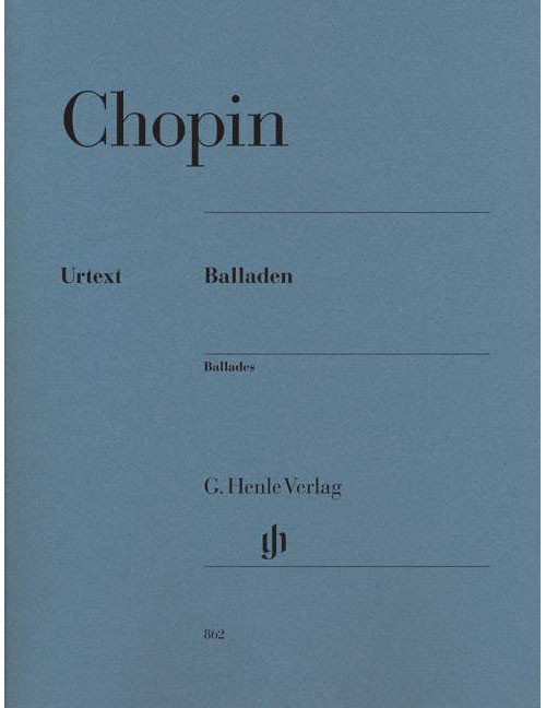HENLE VERLAG Chopin - Ballades - Piano