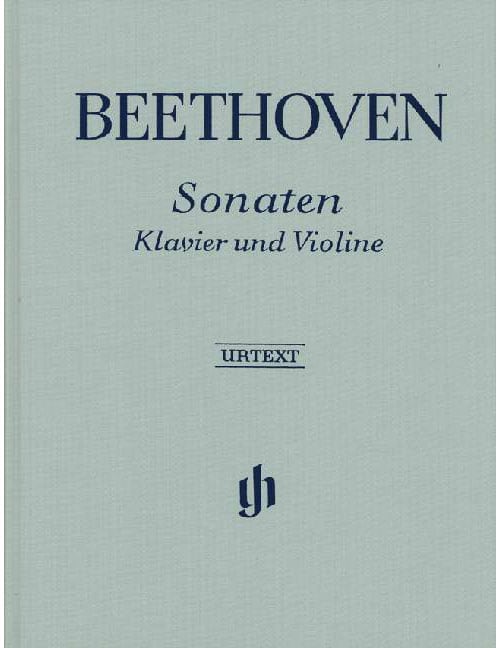 HENLE VERLAG BEETHOVEN L.V. - SONATAS FOR PIANO AND VIOLIN, VOLUME I/II