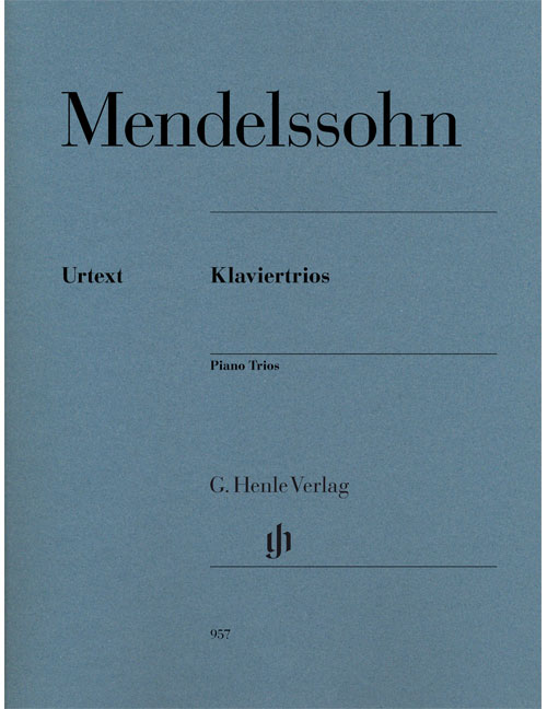 HENLE VERLAG Mendelssohn - Piano Trios