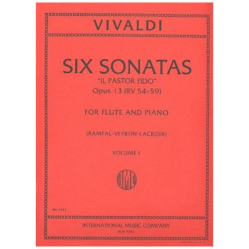 IMC Vivaldi - Six Sonatas Vol.1 Cmaj/gmaj FL