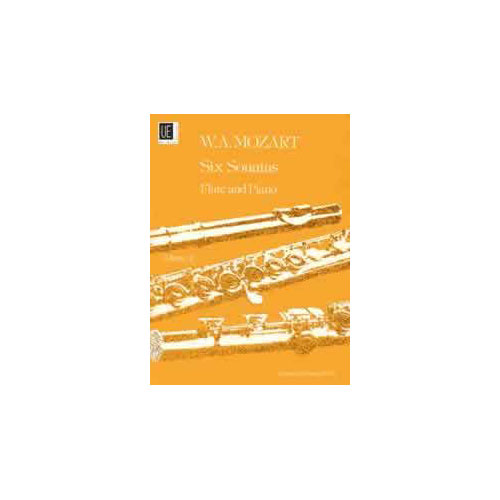 UNIVERSAL EDITION Mozart - 6 Sonatas Vol. 2 - Flute et Piano